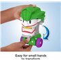 Fisher-Price imaginext DC Super Amis manettes de Vitesse Le Joker et laff Mobile