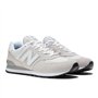 New Balance Homme NB 574 Sneakers, Nimbus Cloud Blanc, 40.5 EU
