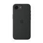 APPLE iPhone 16 E - Coque en silicone - Noir