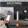 VEVOR Machine à air parfumé pour la maison, diffuseur d'air froid intelligent Bluetooth 120 ml, diffuseur d'air parfumé d'huiles
