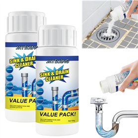 2 Pièces Mousse nettoyante pour Canalisations 100g