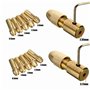 Gasea 14pcs Mini Collet Mandrin Pour Mini Perceuse Électrique Collet Drill Chuck en Laiton Set Mandrin de Serrage Pour 0.5-3mm A