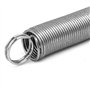 sourcing map Ressort de Traction Ressort de Tension Ressorts d'Extension 0.8mmx10mmx300mm 304 Inoxydable Acier Argenté