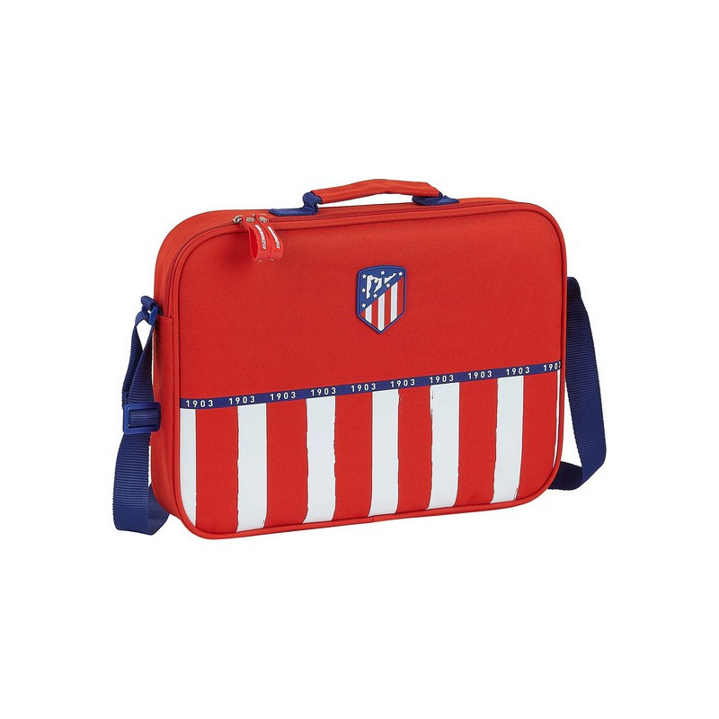 Cartable d'école Atlético Madrid Rouge Bleu Blanc (38 x 28 x 6 cm)