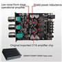 WANGCL Carte d'amplificateur Bluetooth HiFi stéréo 2.0 TPA3116D2-2 x 100 W - Module d'amplificateur Audio - Contrôle des Basses 