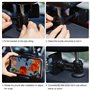 Support de Téléphone Siège Arrière de Voiture Réglable Rotation 360 Crochets de Stockage Compatible avec iPhone Galaxy Huawei Xi