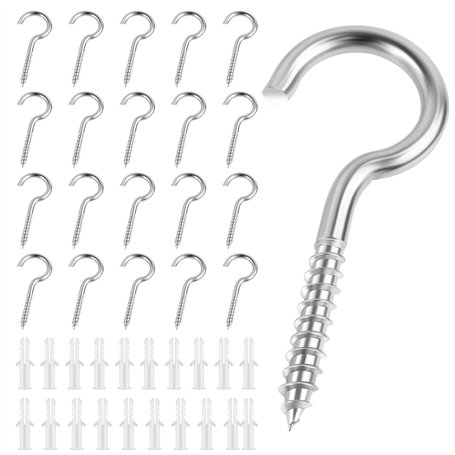WuGU 20 Pièces Crochets à Visser
