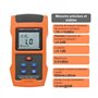 QIIRUN 2 en 1 Testeur de fibre optique alimenté par batterie rechargeable Compteur de puissance optique -70~+10dBm avec localisa