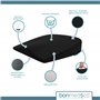 bonmedico Coussin Cale-Fesse, Coussin de Siège Ergonomique Triangulaire pour Une Assise Ergonomique, Coussin Idéal au Bureau, en