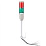 1PC LTA205-2 220V Voyant d'avertissement Ampoule d'équipement d'urgence Lampe mixte rouge et verte