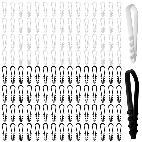 120 Pièces 2 Tailles Cavalier Cable Electrique