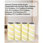 Jissta Rouleaux De Rechange Pour FC3 FC3D FC7 FC5(4 brosses à rouler)，Remplacement des Rouleaux, YH1462-02