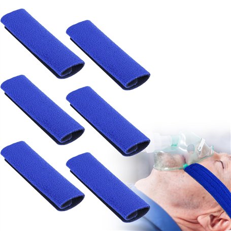 Housses de Sangle CPAP Universel Coussinets Faciaux CPAP Coussinets de Confort pour Sangle 6Pcs