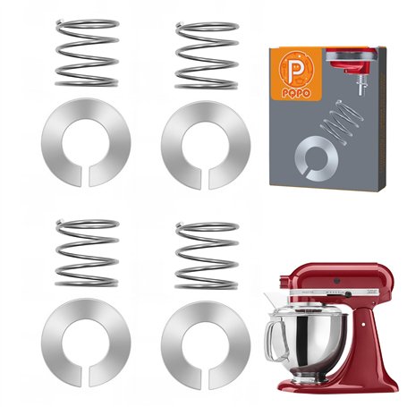 Ressort et rondelle en acier inoxydable compatibles avec mixeur Kitchen aid 3