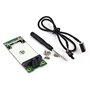 LeHang Mini PCI-E to USB Adapter Test 3G/4G WWAN Module Mini Pci-E Express Wireless to USB 4Pin Adapter Card with SIM Card Slot 