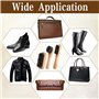 Ticeed Kit de Cirage Entretien pour Chaussures, Kit Cirage Chaussure Cuir Brosse Cirage Chaussure Nettoyant Chaussure Cuir pour 