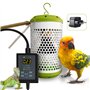 SYSAI Chauffage pour cage à oiseaux avec réglage automatique de la température