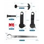 XSTARYE Outils de Courroie de Distribution Moteur pour VW kit Calage Distribution Outil Calage Arbre a Came Distribution pour VA