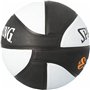 Ballon de basket Spalding Asvel Sz7 Blanc Noir (Taille 7)