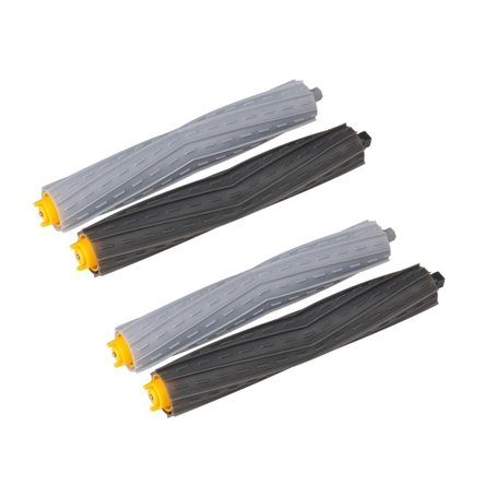 Amoy Lot de 2 rouleaux de rechange compatibles avec iRobot Roomba série 800 et 900 980 966 960 865 870 875 876