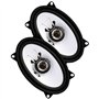 COUPLE DE HAUT-PARLEUR DIFFUSEUR OVALES ALPINE SXE-4625S SXE 4625S 4" x 6" 10 x 15 CM 100 X 150 MM 4X6 DE 40 WATT RMS ET 300 WAT