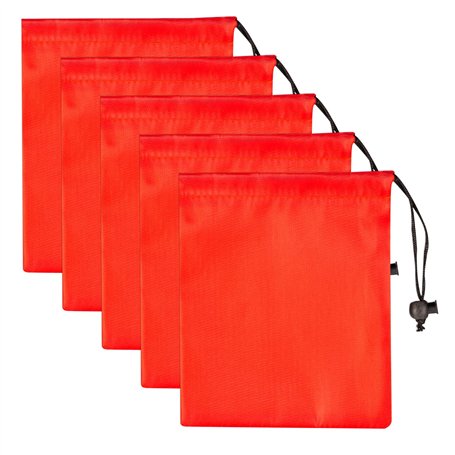 KRYMSON Lot de 5 sacs de rangement avec cordon de serrage