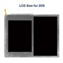2DS LCD Écran Remplacement 2 DS Écran 2DS 2 DS LCD Display avec Outils Réparation (Supérieur Écran, pas Tactile Écran)