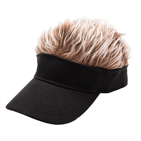 Casquette De Baseball Perruque 1 Pièce