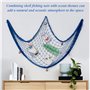 OAOSDH 1 Ensemble De Filets De Pêche À La Coquille Et des Clips Photo De 10 Pièces, des Décorations Créatives De La Maison, des