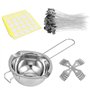 CYH Kit de Fabrication de Bougies de Cire Bricolage