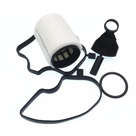 HZTWFC Filtre de séparateur d'huile de reniflard de carter OEM # 11127793164 pour BMW E81 E46 E90 E91 E60 E61 X3 1 3 5 Series 11