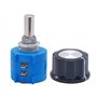 Taiss 2 pièces 3590S Potentiomètre 100k ohm Potentiomètre de précision Potentiomètre Rotatif 3 bornes Potentiomètre bobiné multi