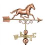 Good Directions Girouette Cheval au Galop en cuivre Pur