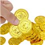 JOYUE 150 Pcs Pirate Pièces d'or Enfants Jouets Le Trésor de Chasse Décoration de Fete, pour Les Enfants ou Faveur de Fête