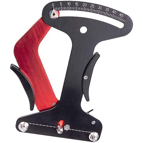 POFET Outil de Mesure de Tension pour Rayons de vélo en Alliage Al CNC précis s'adapte à Tous Les Rayons