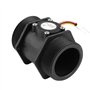 Capteur de Débit d'eau, DN50 G2 Débitmètre à Turbine 10-200L/min Compteur de Commutateur de Capteur de Hall de Débit d'eau pour