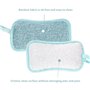 JJiaoLinin Lot de 4 Eponge Reutilisable Lavable de Cuisine,Éponge Microfibre,Anti Rayure et Multi-Surfaces,pour Nettoyer la Vais