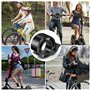 Sonnette de vélo - Sonnette de vélo - Convient pour tous les types de VTT ou de vélos