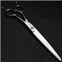 Japon 7 pouces Ciseaux de coiffeur Salon de coiffure Studio Professional outils de modelage Micro-bent Tête de coupe Ciseaux + c