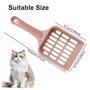 Pelle Litiere Chat 2 Pièces Pelle à Litière pour Chat Pelle Profonde Chat Litière Scoop Pelle Plastique Chat Scoop de LitièRe Pe