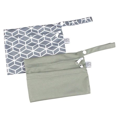Earthtopia Petits Sacs Imperméables Wet Bag | Sacs de Rangement pour Serviettes Hygiéniques