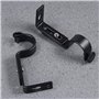 VORCOOL 2pcs Réglable Tringle à Rideau Support de Poteau Draperie Tringle Supports pour Tige 1 Pouce 15-22mm