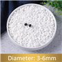Gexmile Cailloux Blancs Naturel Gravier Décoratif Pierres de Roche de Rivière pour Pot Fleurs Jardin Vase Aquarium Diamètre 3-6m