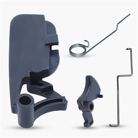 Haishine Tige d'Accélérateur Kit pour Tronçonneuses Stihl 017 018 MS170 MS180 Scie à Chaîne Accessoires avec Ressort de Gâchette