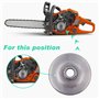 3/8 "-7 Tambour d'embrayage Pignon de jante Kit pour Stihl MS660 066 064 MS640 MS661 Tronçonneuse Pièces de rechange avec Rondel