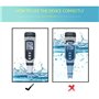 PH-Mètre Numérique, PH-Mètre Professionnel et Portable Testeur de Qualité de l'eau Portable Acidimeter PH818 0-14 Mesure du PH I