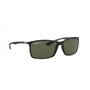 Ray-Ban Liteforce Montures de Lunettes, Noir (Matte Black/Polar Green), 62 Homme