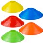 YSDMY Cônes de Marqueurs 15 Pièces Plots Sport Cônes de Disques Variété de Couleurs Cone Sport Football Cone de Signalisation Pl