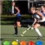 YSDMY Cônes de Marqueurs 15 Pièces Plots Sport Cônes de Disques Variété de Couleurs Cone Sport Football Cone de Signalisation Pl