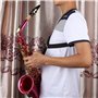 Sangle d'épaule de Saxophone, Double Sangle réglable de Saxophone Boucle d'acier Inoxydable Sangle pour Adulte
